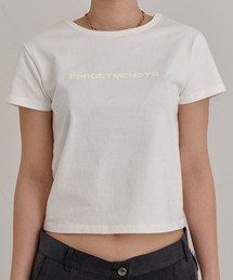 ロゴプリント コンパクトTシャツ/チビT KIDS TEE FMN-25SS-CS-003