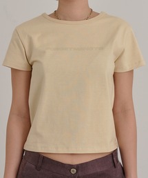ロゴプリント コンパクトTシャツ/チビT KIDS TEE FMN-25SS-CS-003