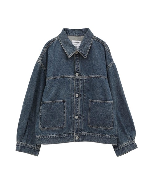 KURO(クロ)の「【KURO】DENIM JACKET LIGHT INDIGO(デニムジャケット・レディース・ライトインディゴブルー・SMALL/MEDIUM)」の7枚目の写真
