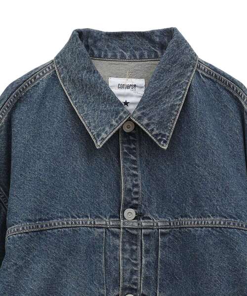 KURO(クロ)の「【KURO】DENIM JACKET LIGHT INDIGO(デニムジャケット・レディース・ライトインディゴブルー・SMALL/MEDIUM)」の9枚目の写真