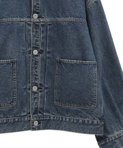 KURO(クロ)の「【KURO】DENIM JACKET LIGHT INDIGO(デニムジャケット・レディース・ライトインディゴブルー・SMALL/MEDIUM)」の13枚目の写真