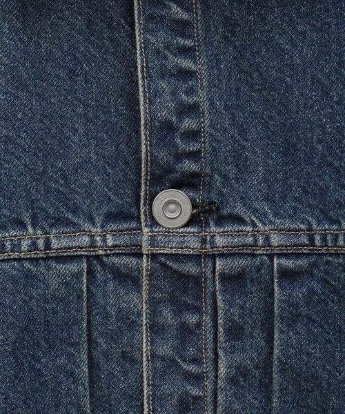 KURO(クロ)の「【KURO】DENIM JACKET LIGHT INDIGO(デニムジャケット・レディース・ライトインディゴブルー・SMALL/MEDIUM)」の14枚目の写真