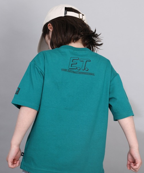 BABYDOLL（ベビードール）の「【綿100％】 E.T. イーティー イラストTシャツ 0369K（Tシャツ/カットソー・キッズ・グリーン・110cm/120cm/90cm/100cm/130cm）」の5枚目の写真