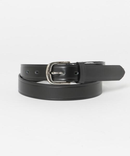 ITEMS URBANRESEARCH(アイテムズ アーバンリサーチ)の「U.O.Leather Belt(ベルト・メンズ・ブラック/ダークブラウン・-)」の7枚目の写真