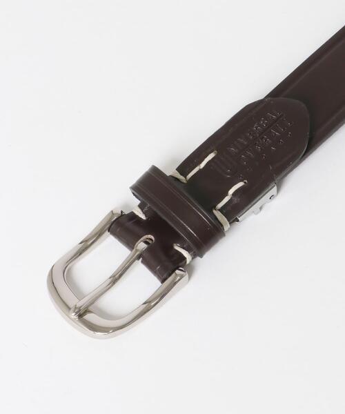 ITEMS URBANRESEARCH(アイテムズ アーバンリサーチ)の「U.O.Leather Belt(ベルト・メンズ・ブラック/ダークブラウン・-)」の3枚目の写真