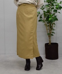 ＆soiree（アンドソワレ）の「【＆soiree】スリット入りラップタイトスカート（スカート）」