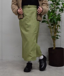 ＆soiree（アンドソワレ）の「【＆soiree】スリット入りラップタイトスカート（スカート）」