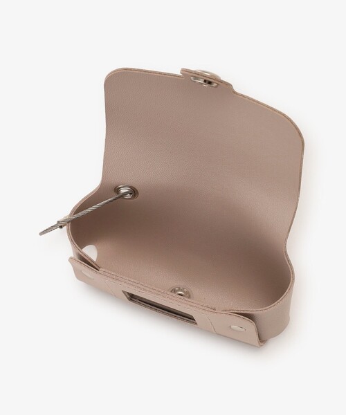 Afternoon Tea（アフタヌーンティー）の「リップポーチチャーム（ポーチ・レディース・ベージュ/ネイビー/ピンク・ONE SIZE）」の7枚目の写真