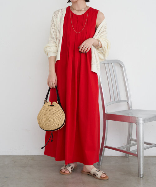 Jena espace merveilleux(ジェナ エスパスメルヴェイユ)の「メッシュラメラインカーディガン(カーディガン/ボレロ・レディース・チャコールグレー/グレー/アイボリー・FREE)」の4枚目の写真