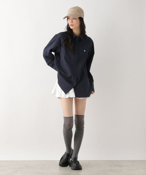 Heather(ヘザー)の「【POLO BCS(ポロ・ビーシーエス)】ロゴCAP 319863(キャップ・レディース・ベージュ/ネイビー・FREE)」の5枚目の写真