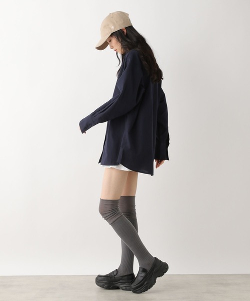 Heather(ヘザー)の「【POLO BCS(ポロ・ビーシーエス)】ロゴCAP 319863(キャップ・レディース・ベージュ/ネイビー・FREE)」の6枚目の写真