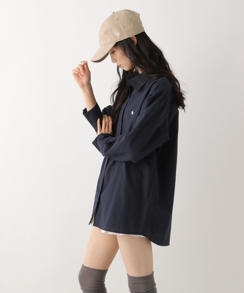 Heather(ヘザー)の「【POLO BCS(ポロ・ビーシーエス)】ロゴCAP 319863(キャップ・レディース・ベージュ/ネイビー・FREE)」の11枚目の写真