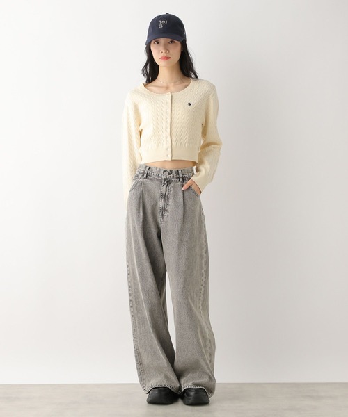Heather(ヘザー)の「【POLO BCS(ポロ・ビーシーエス)】ロゴCAP 319863(キャップ・レディース・ベージュ/ネイビー・FREE)」の13枚目の写真
