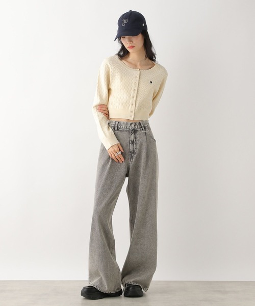 Heather(ヘザー)の「【POLO BCS(ポロ・ビーシーエス)】ロゴCAP 319863(キャップ・レディース・ベージュ/ネイビー・FREE)」の15枚目の写真