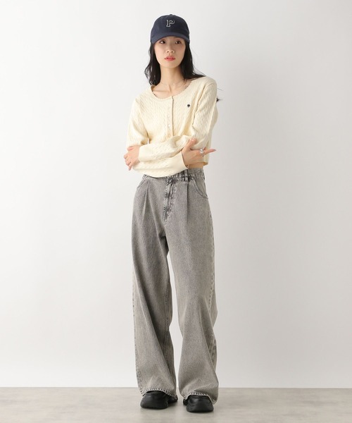 Heather(ヘザー)の「【POLO BCS(ポロ・ビーシーエス)】ロゴCAP 319863(キャップ・レディース・ベージュ/ネイビー・FREE)」の16枚目の写真