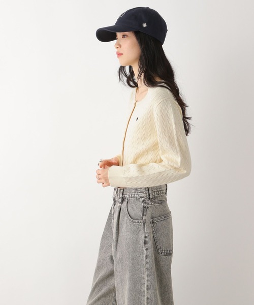 Heather(ヘザー)の「【POLO BCS(ポロ・ビーシーエス)】ロゴCAP 319863(キャップ・レディース・ベージュ/ネイビー・FREE)」の18枚目の写真
