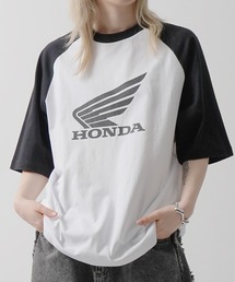 【HONDA / ホンダ】ラグラン半袖カットソー