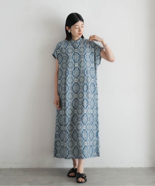 オリエンタルアソートPT バンドカラーワンピース | NOMBRE IMPAIR