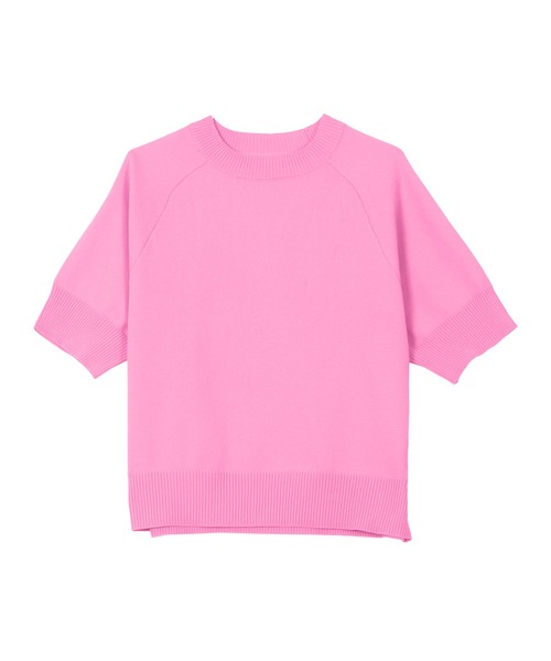 ✨美品✨2022 エブール ラグランスリーブ サマーニット Tシャツ カットソー ラグランスリーブサマーニットトップス（ニット/セーター