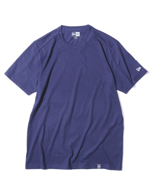 NEW ERA(ニューエラ)の「NEW ERA/ニューエラ Heritage Blend Crew Tee シンプルワンポイント ロゴTシャツ 秋服 冬服(Tシャツ/カットソー・メンズ・ホワイト/ブラック/ダークグリーン/ネイビー/レッド/ロイヤルブルー・S/M/L/XL)」の4枚目の写真