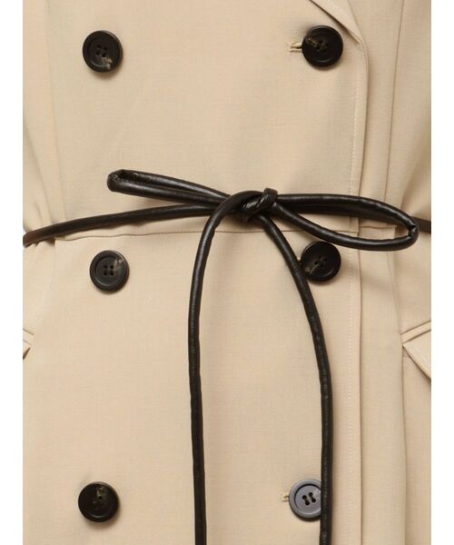 TONAL（トーナル）の「トレンチジレワンピース（ワンピース・レディース・グレー/ベージュ/モカ・MEDIUM）」の21枚目の写真
