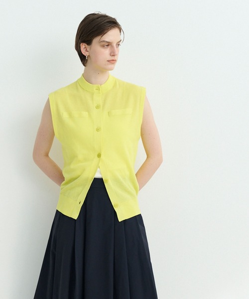 ニットベスト【SARACO】