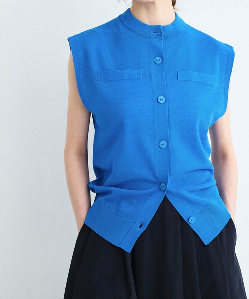 ニットベスト【SARACO】