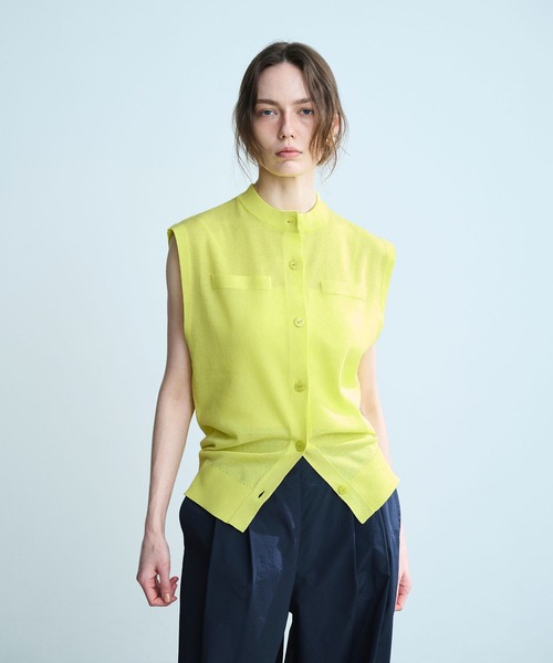 ニットベスト【SARACO】