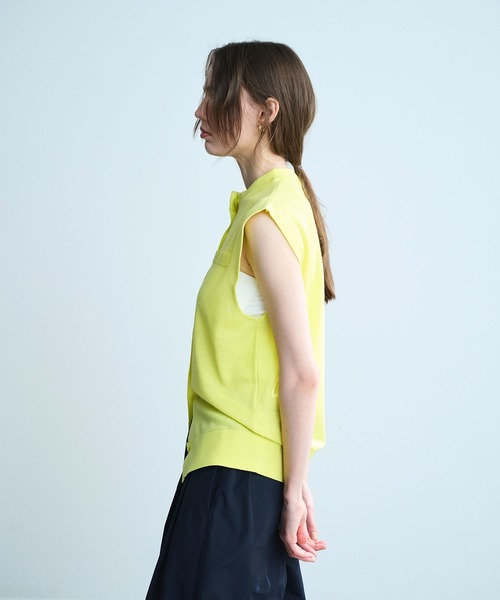 ニットベスト【SARACO】