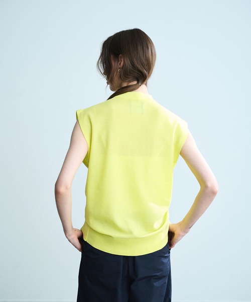 ニットベスト【SARACO】