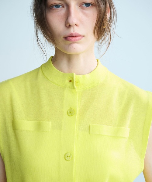 ニットベスト【SARACO】