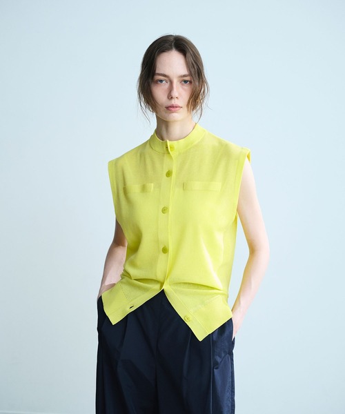 ニットベスト【SARACO】