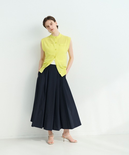 ニットベスト【SARACO】