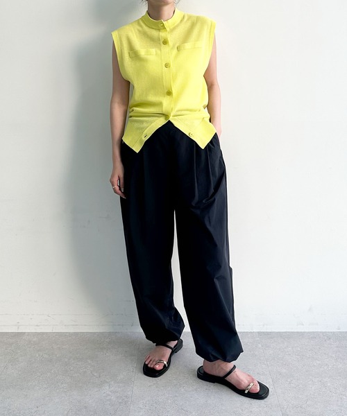 ニットベスト【SARACO】