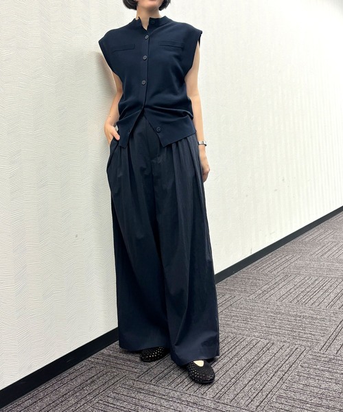 ニットベスト【SARACO】