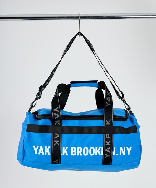 セール】【 YAKPAK / ヤックパック 】Logo Print Bostonbag