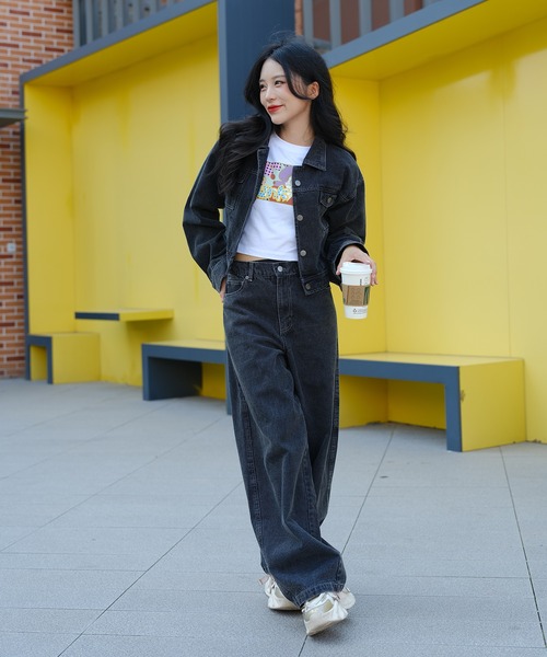 DURAS(デュラス)の「トゥンクプリントクロップTシャツ(Tシャツ/カットソー・レディース・ホワイト/ピンク/ミント・MEDIUM/SMALL)」の18枚目の写真