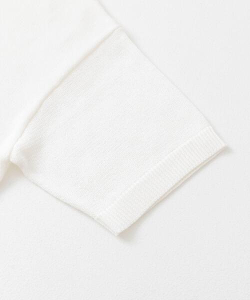 SENSE OF PLACE by URBAN RESEARCH(センスオブプレイスバイアーバンリサーチ)の「クルーネッククロップドセーター(ニット/セーター・レディース・チャコールグレー/オフホワイト/ネイビー/ピンク・ONE)」の17枚目の写真