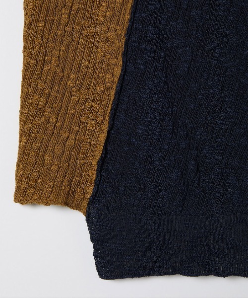 leinwande（ラインヴァンド）の「【leinwande】Blocking Twist Tank-top（キャミソール・レディース・ブラック/ネイビー/カーキブラウン・ONE SIZE）」の12枚目の写真