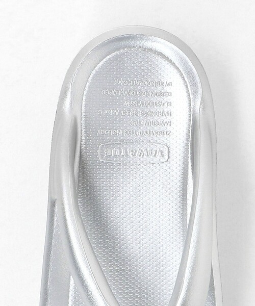taw&toe シルバー サンダル セール】＜TAW&TOE＞ Flipflop メタル サンダル（シルバー
