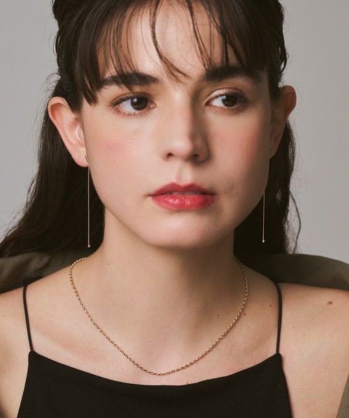 agete(アガット)の「K10ロングピアス(ピアス(両耳用)・レディース・ゴールド・フリー)」の3枚目の写真