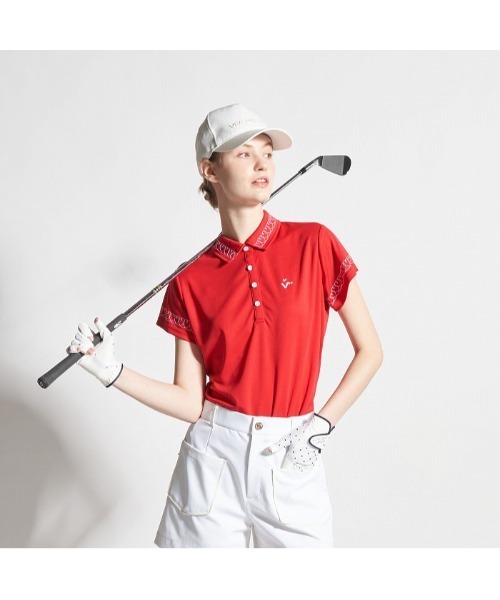 新品　VIVA HEARTゴルフウェアセット ノースリーブポロシャツとスカート 新品 VIVA HEARTゴルフウェアセット ノースリーブポロシャツとスカート