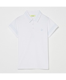 VIVA HEART（ビバハート）の「【VIVA HEART/GOLF】ハート刺繍カノコ半袖ポロ（ポロシャツ）」