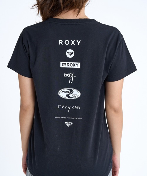 ROXY(ロキシー)の「HISTORICAL LOGO LINE /ロキシーバックプリントロゴ半袖Tシャツ(Tシャツ/カットソー・レディース・ホワイト/ホワイト系その他/ブラック/ブラック系その他・MEDIUM/LARGE/SMALL)」の17枚目の写真
