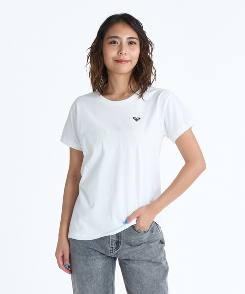 ROXY(ロキシー)の「HISTORICAL LOGO LINE /ロキシーバックプリントロゴ半袖Tシャツ(Tシャツ/カットソー・レディース・ホワイト/ホワイト系その他/ブラック/ブラック系その他・MEDIUM/LARGE/SMALL)」の19枚目の写真