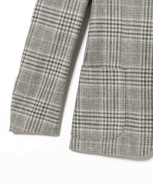 LARDINI / ROMA ウールカシミヤ グレンチェック ジャケット