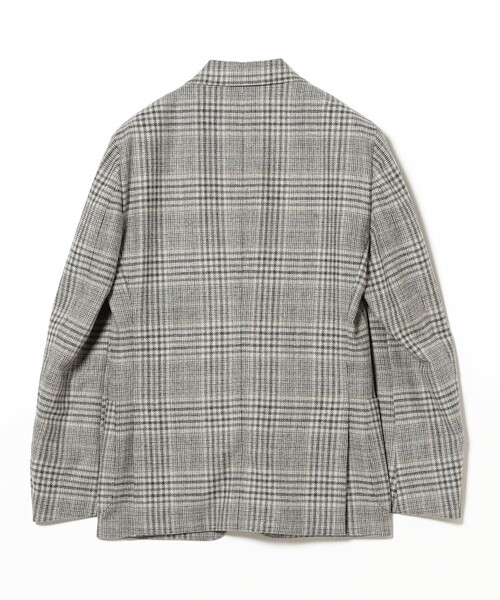 LARDINI / ROMA ウールカシミヤ グレンチェック ジャケット