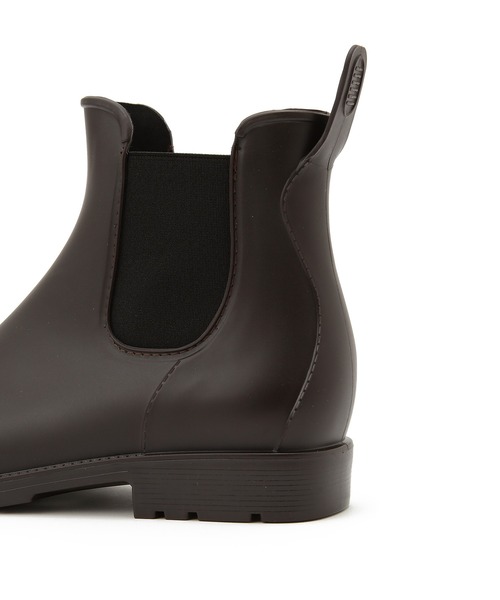 Wpc.(ダブリュピーシー)の「【Wpc.】サイドゴアレインブーツ(レインシューズ・レディース・ブラック/ダークブラウン・S/M/L)」の6枚目の写真