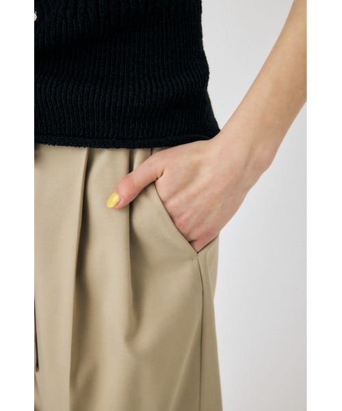 MOUSSY（マウジー）の「TUCK トラウザー（スラックス・レディース・ベージュ/ネイビー/グレー・1/2）」の14枚目の写真