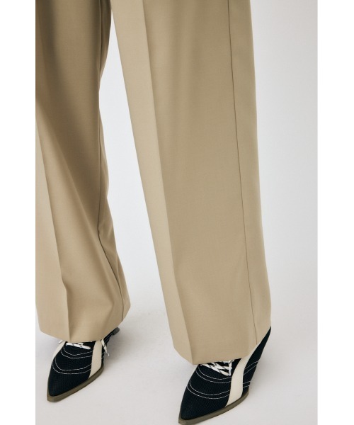 MOUSSY（マウジー）の「TUCK トラウザー（スラックス・レディース・ベージュ/ネイビー/グレー・1/2）」の15枚目の写真